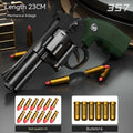 Children's Left-Wheel Soft Bullet Toy Pistol